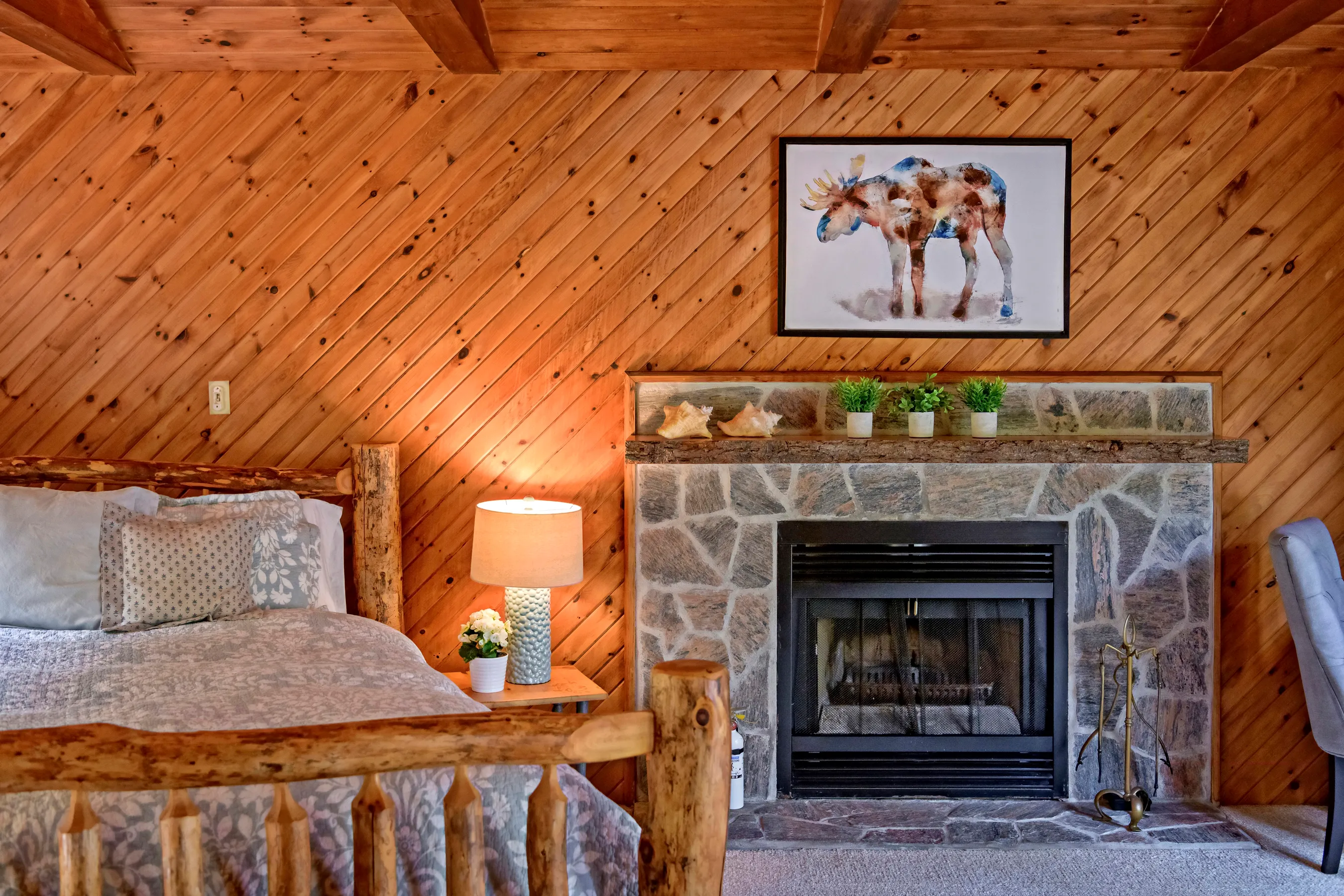 Muskoka Rental Cottage Bedroom