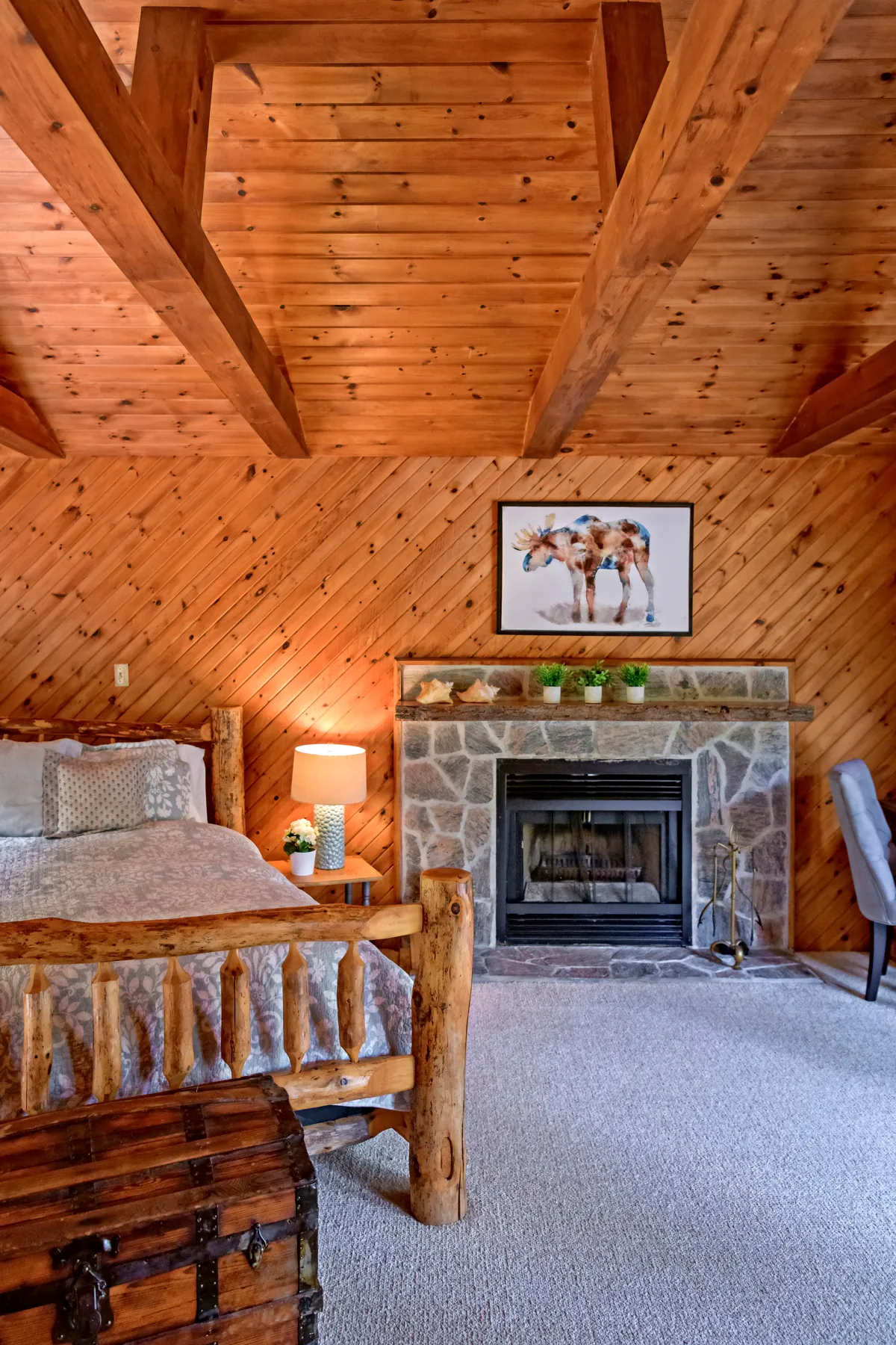 Muskoka Rental Cottage Bedroom
