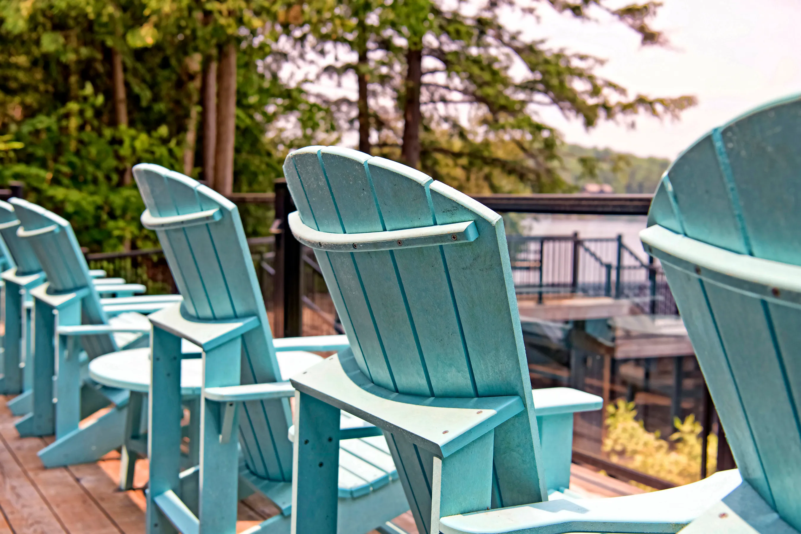 Rosseau Rental Cottage Deck view