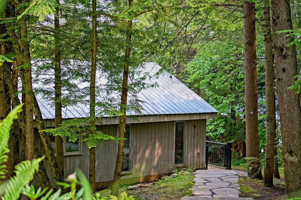 Rosseau Reflections - Muskoka Cottage -from path