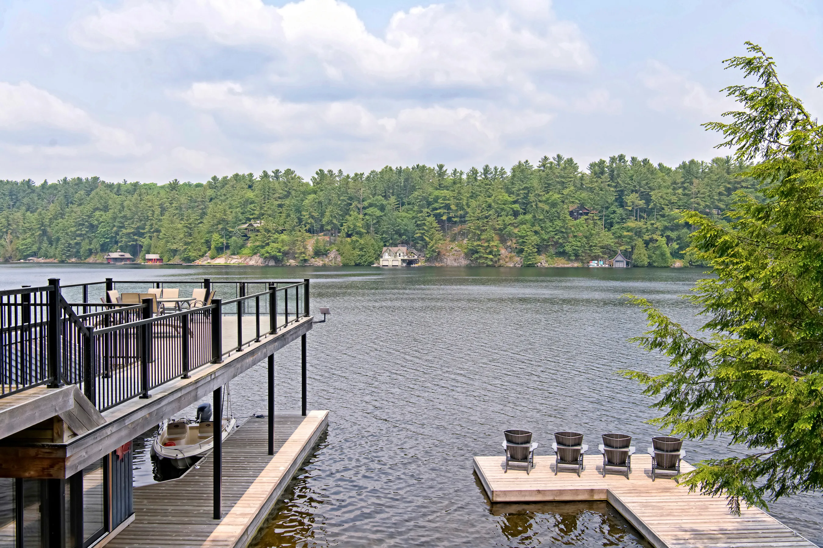 Rosseau Rental Cottage - lake view